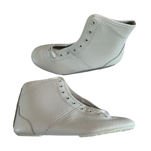 White Lace Up Boots - Pegasus Vaulting Supply